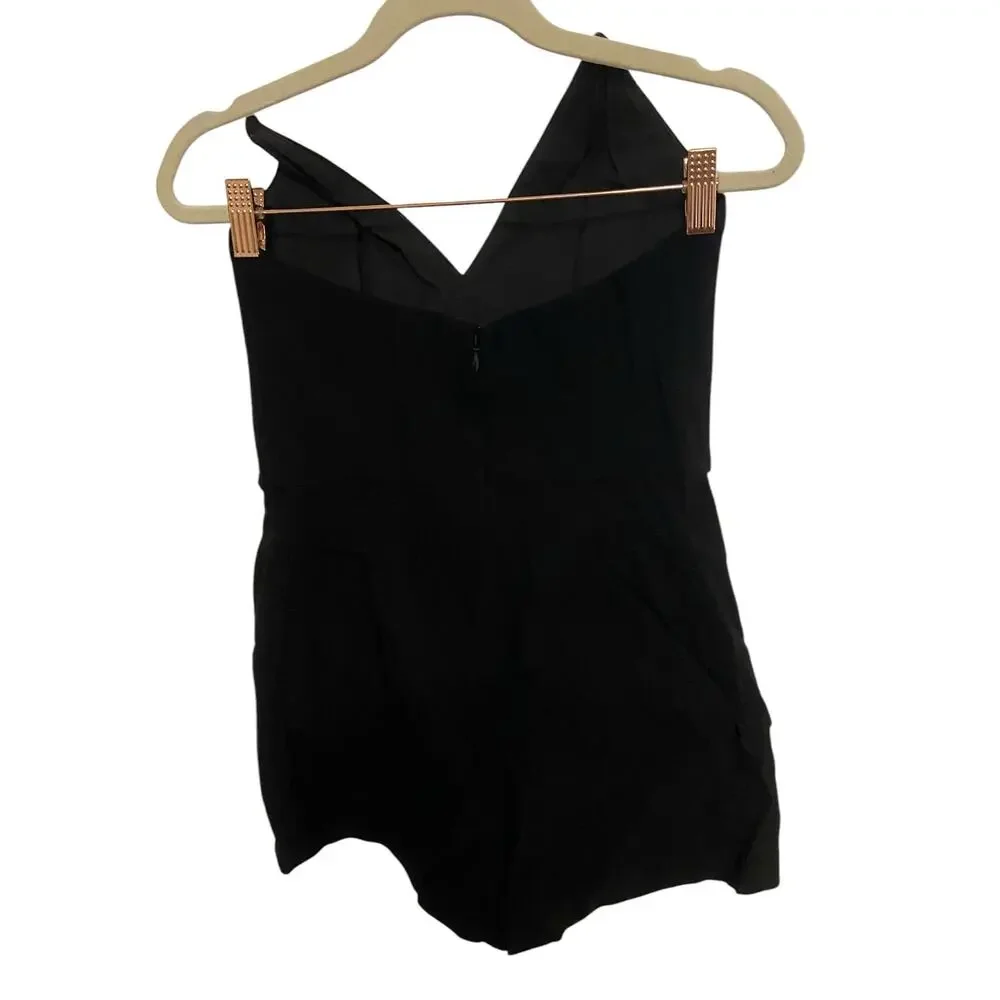 NBD Sonny Romper Strapless Twill Sexy Witchy Grunge Goth Black Sz XXS - Picture 6 of 8